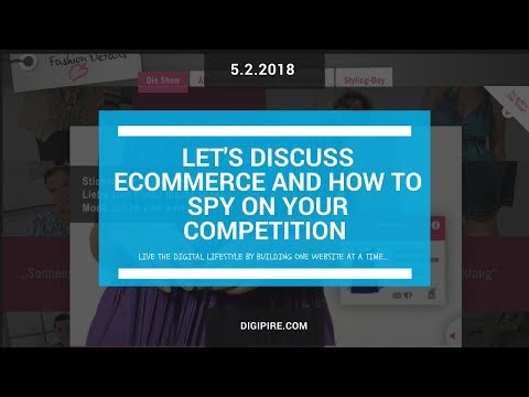 Spying on Your Shopify Competition
