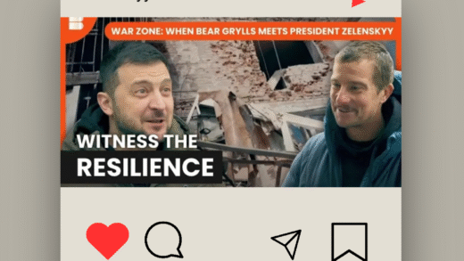 I Just Watched “Bear Grylls Meets President Zelenskyy – Reporting from Ukraine – War Zone”